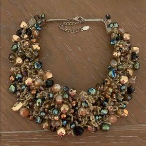 BEADED COLLAR NECKLACE